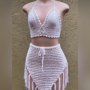 2 piece matching set crochet